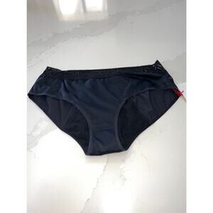 Thinx Underwear Hiphugger Super Absorbent 3XL Period Panties Black Lace NWT